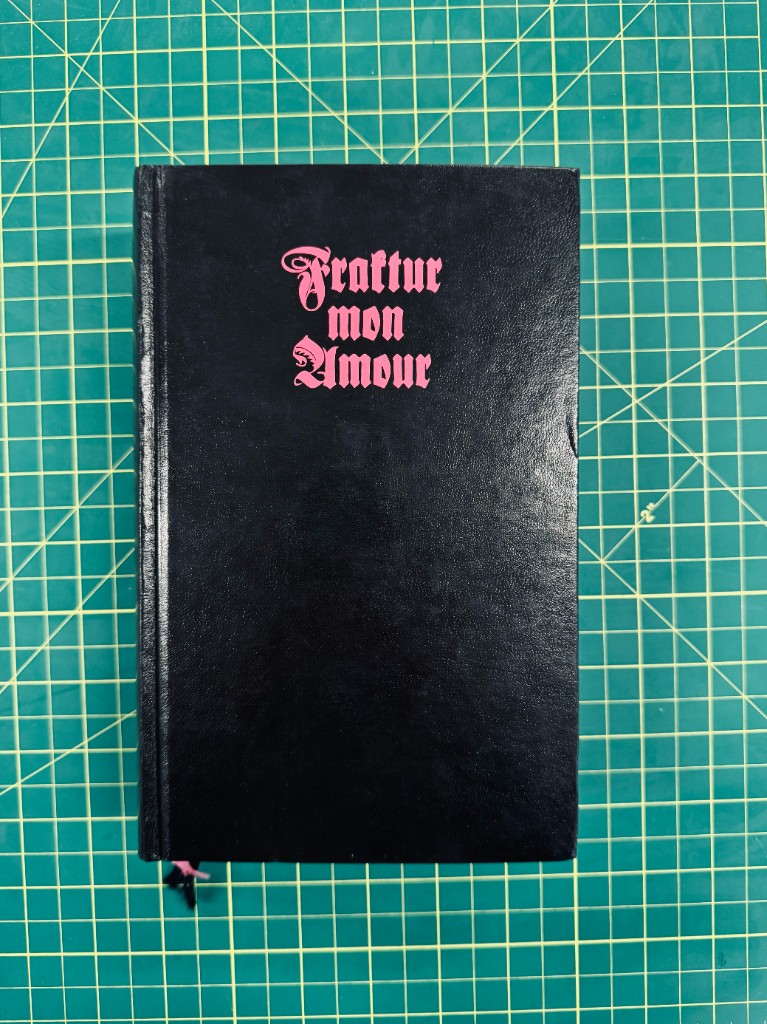 Fraktur Mon Amour reference book from HMCT archive