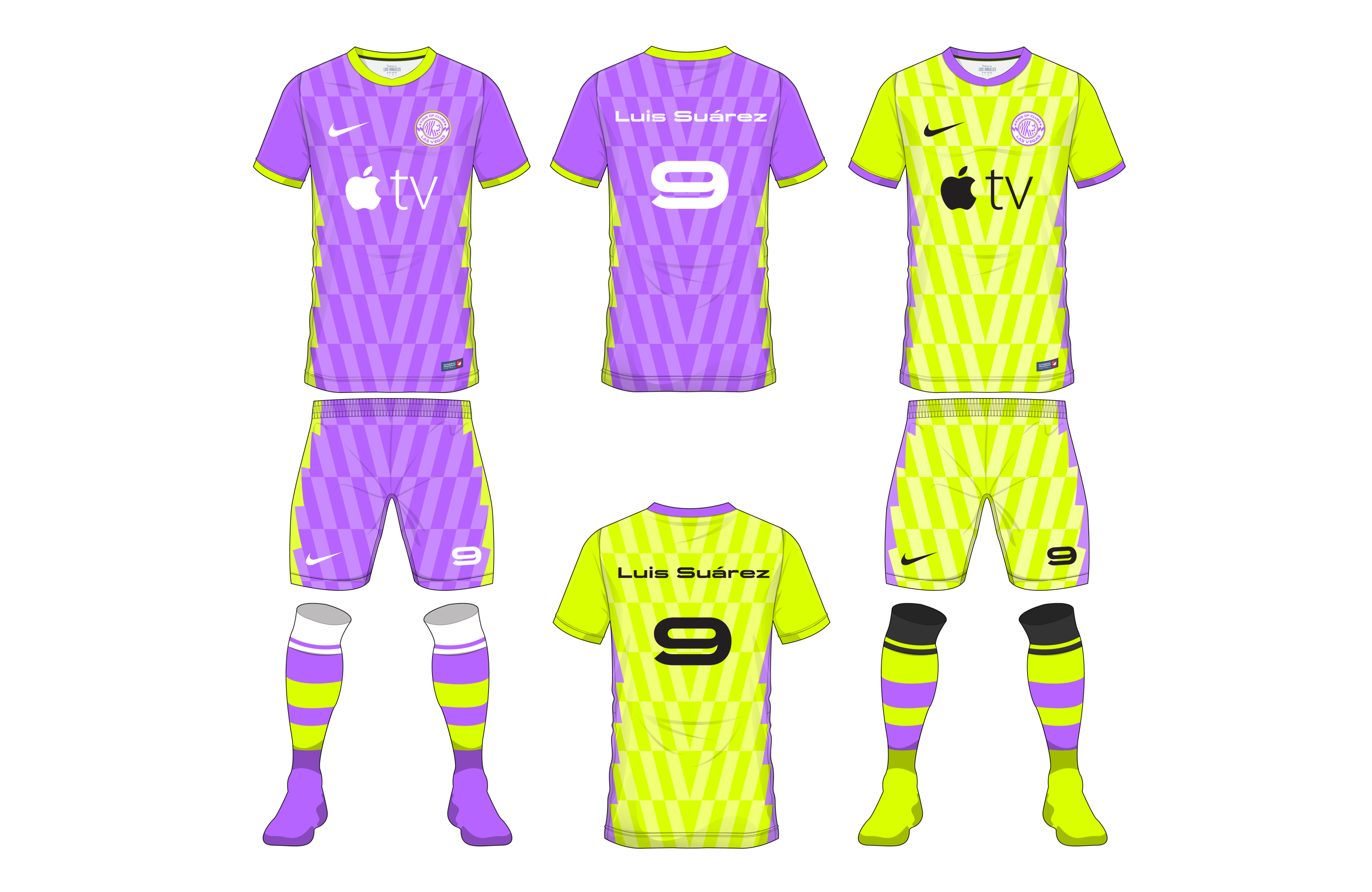 King of Clubs home and away kits